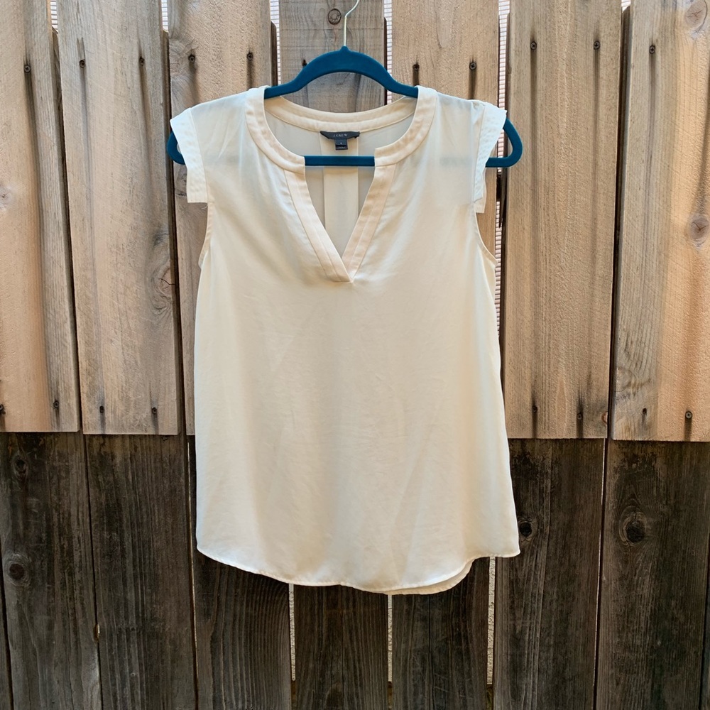 J.Crew white top